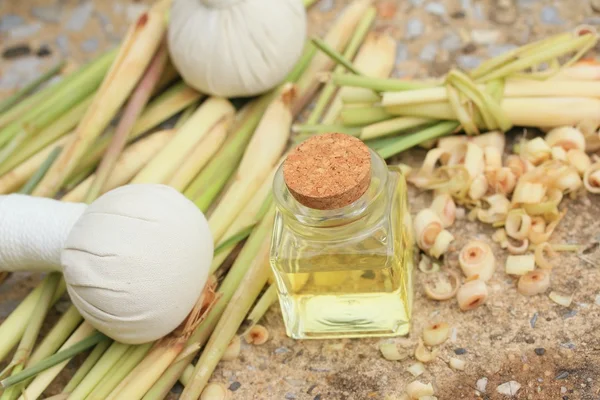 Olio essenziale citronella — Foto Stock