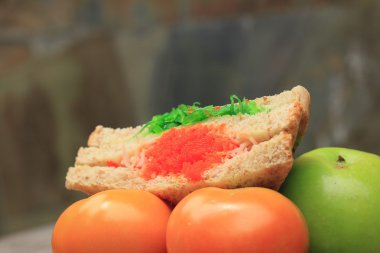 Yosun Salata ve sandviç