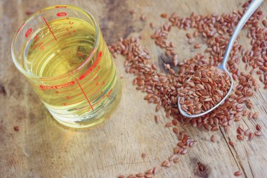 keten yağı ve tohum