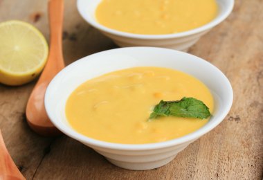 Taze Mısır çorbası