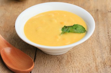 Taze Mısır çorbası