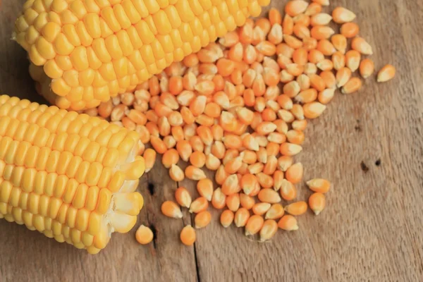 Corn and dried seeds — Stock Photo, Image