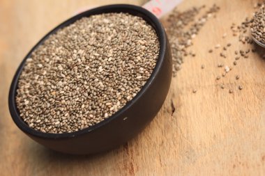 Chia tohum için kurutulmuş