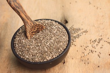 Chia tohum için kurutulmuş