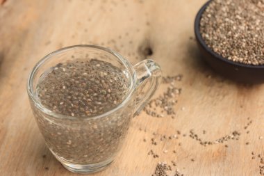 Chia tohum için kurutulmuş