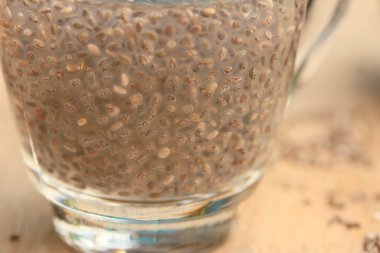 Chia tohum için kurutulmuş