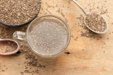 Chia tohum için kurutulmuş