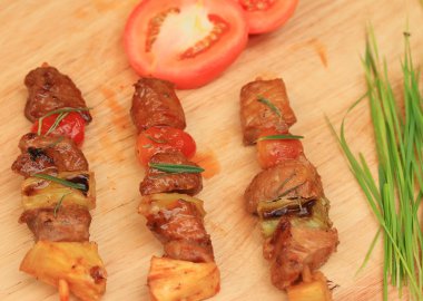 Bar-BQ veya barbekü ızgara et