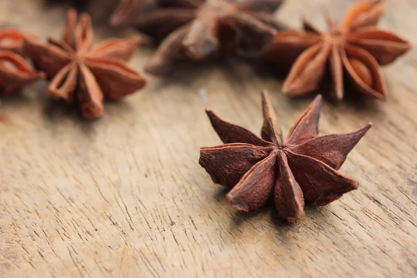 Star anise and cinnamon — Stock Photo, Image