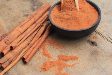 strick ile toz tarçın