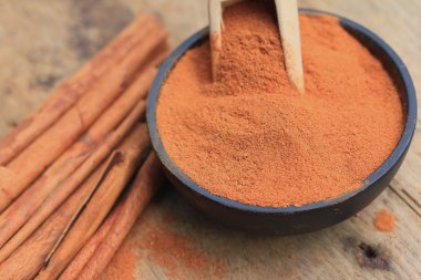 strick ile toz tarçın