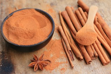 strick ile toz tarçın