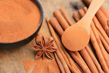 strick ile toz tarçın