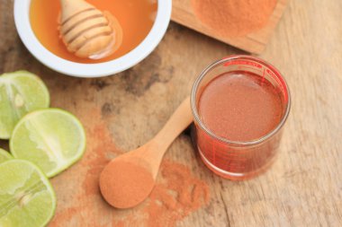 bal limon ile toz tarçın