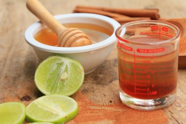 bal limon ile toz tarçın