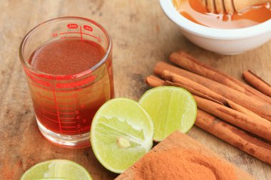 bal limon ile toz tarçın