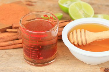 bal limon ile toz tarçın