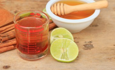 bal limon ile toz tarçın