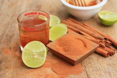 bal limon ile toz tarçın