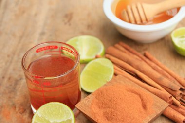 bal limon ile toz tarçın