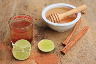 bal limon ile toz tarçın