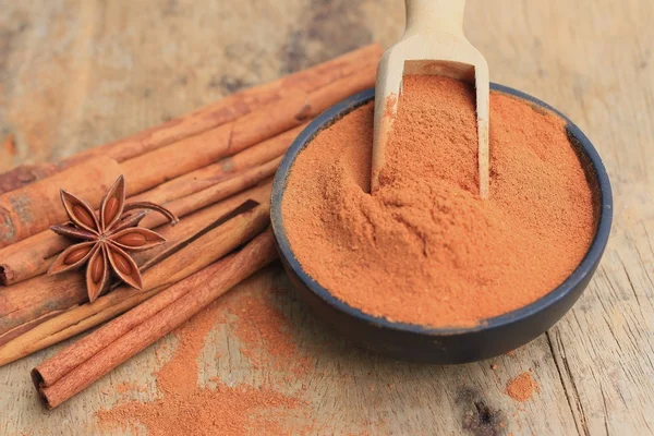 strick ile toz tarçın