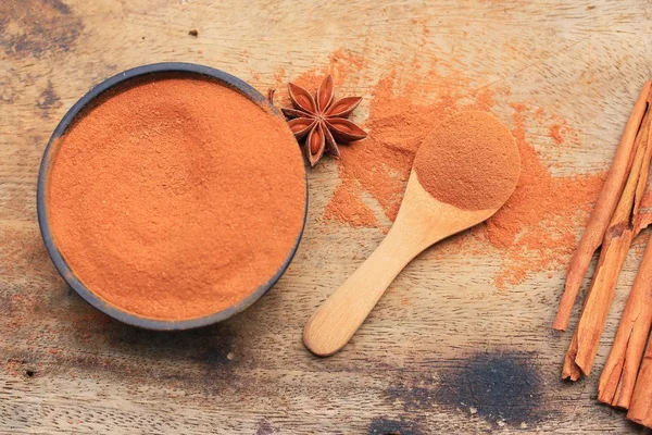 strick ile toz tarçın