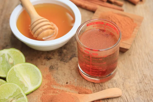 bal limon ile toz tarçın