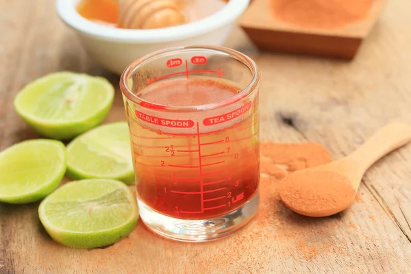 bal limon ile toz tarçın