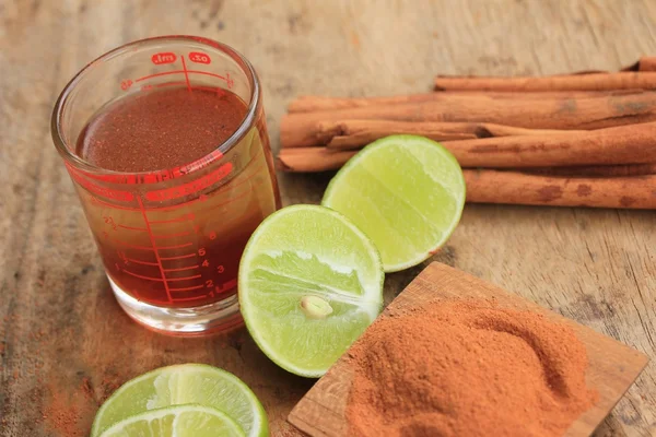 bal limon ile toz tarçın