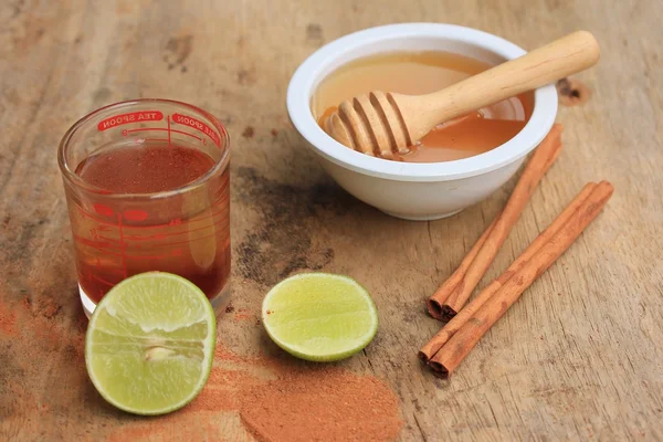 bal limon ile toz tarçın