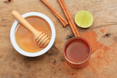 bal limon ile toz tarçın