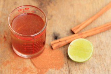 bal limon ile toz tarçın