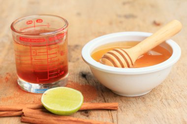 bal limon ile toz tarçın