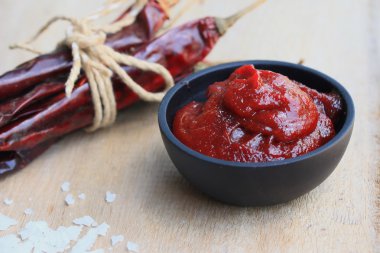 Kore kırmızı biber - gochujang