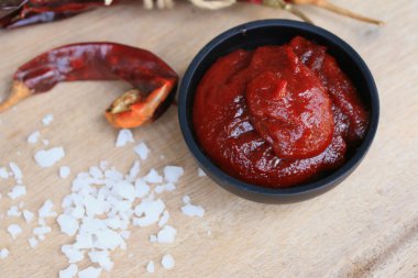 Kore kırmızı biber - gochujang