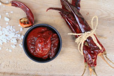Kore kırmızı biber - gochujang