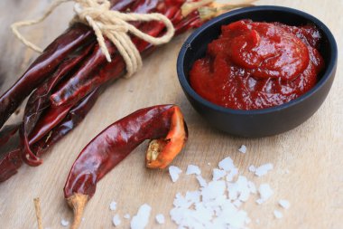 Kore kırmızı biber - gochujang