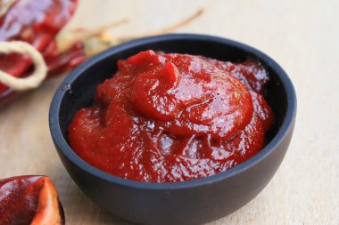 Kore kırmızı biber - gochujang