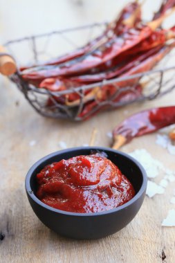 Kore kırmızı biber - gochujang