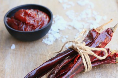 Kore kırmızı biber - gochujang