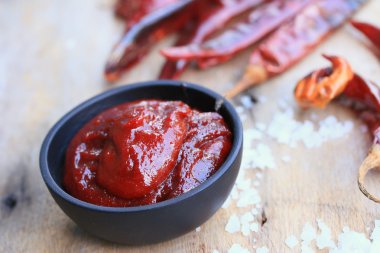 Kore kırmızı biber - gochujang
