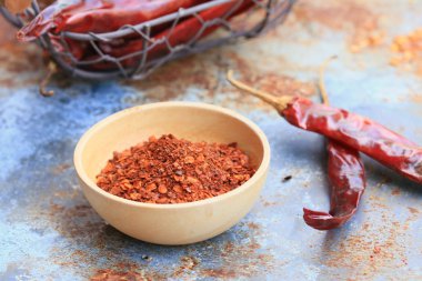 kırmızı biber ve kurutulmuş