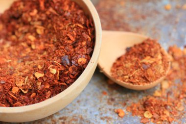 kırmızı biber ve kurutulmuş