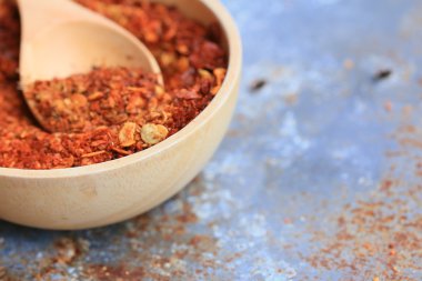 kırmızı biber ve kurutulmuş