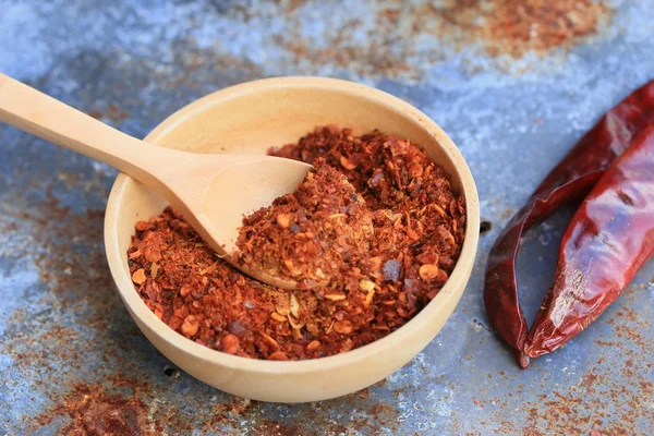 Cayenne pepper and dried — Stock Photo, Image