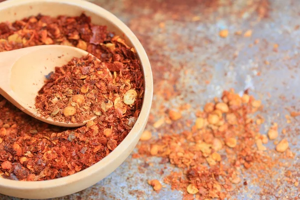 Cayenne pepper and dried — Stock Photo, Image