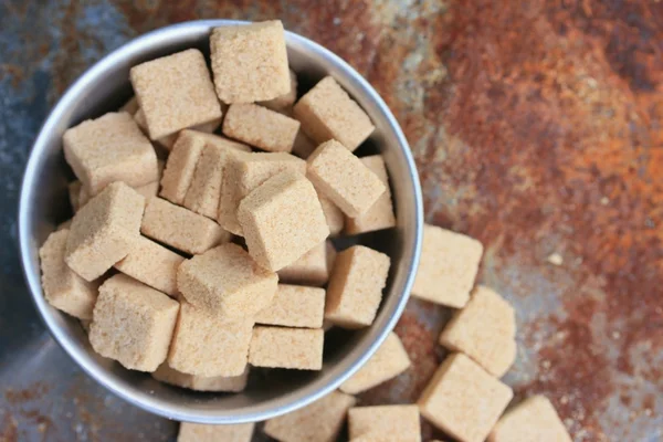 A lot sugar cube — Stock Photo, Image