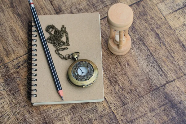 Vintage antique pocket watch — Stock Photo, Image