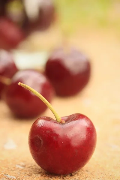 Sweet taste fresh cherries — Stock Photo, Image